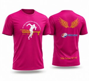 Camisetas da 15 Meia maratona Turística em Barra Bonita