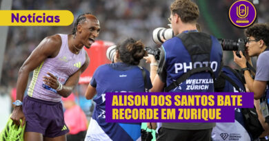 ALISON DOS SANTOS QUEBRA RECORDE MUNDIAL EM ZURIQUE